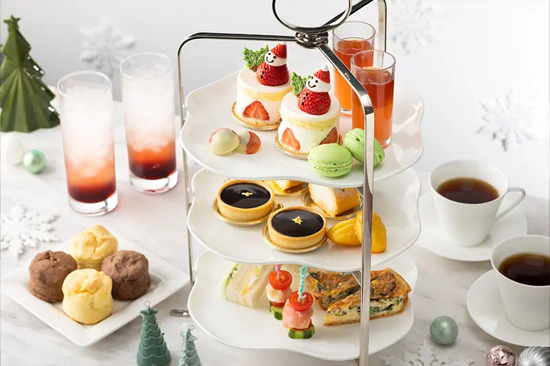 ロビーラウンジ クリスタルムーブメントクリスマスアフタヌーンティー