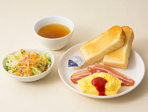 朝食